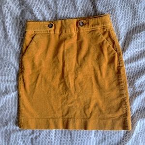 Banana Republic Corduroy Skirt